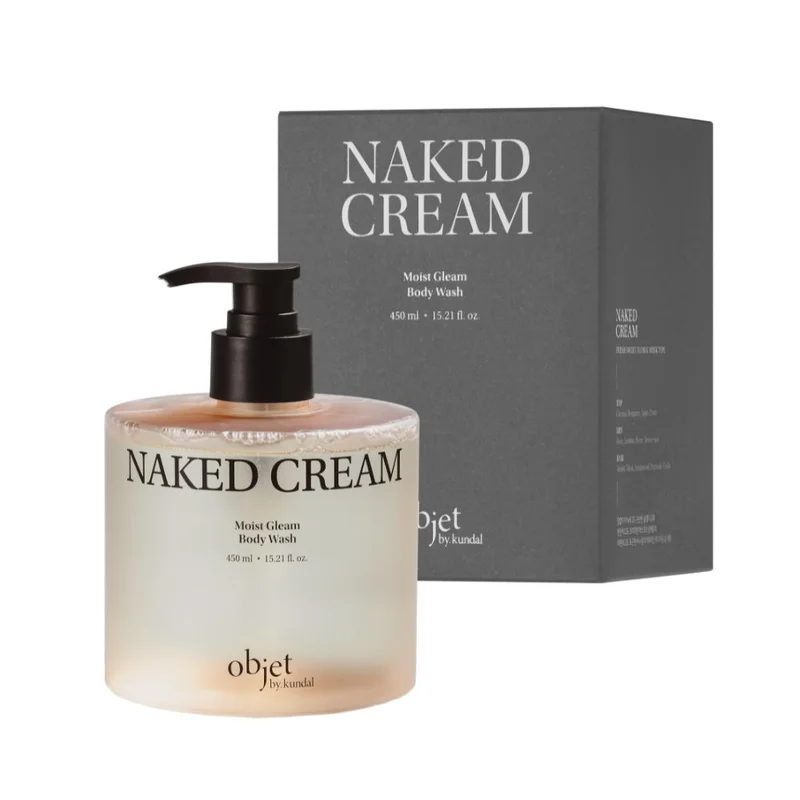 Objet by Kundal Naked Cream Moist Body Wash 450 mL