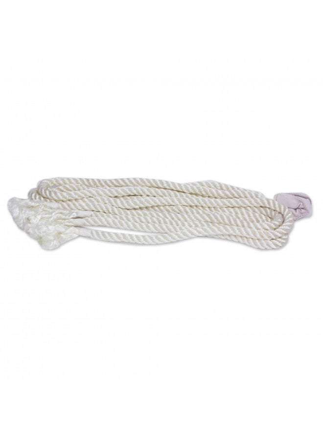 NOVICA Natural Grey Hand Woven Cotton 2 Person XL Mayan Rope Hammock with Hanging Accessories, Maya Mist' (Double) - Image 2