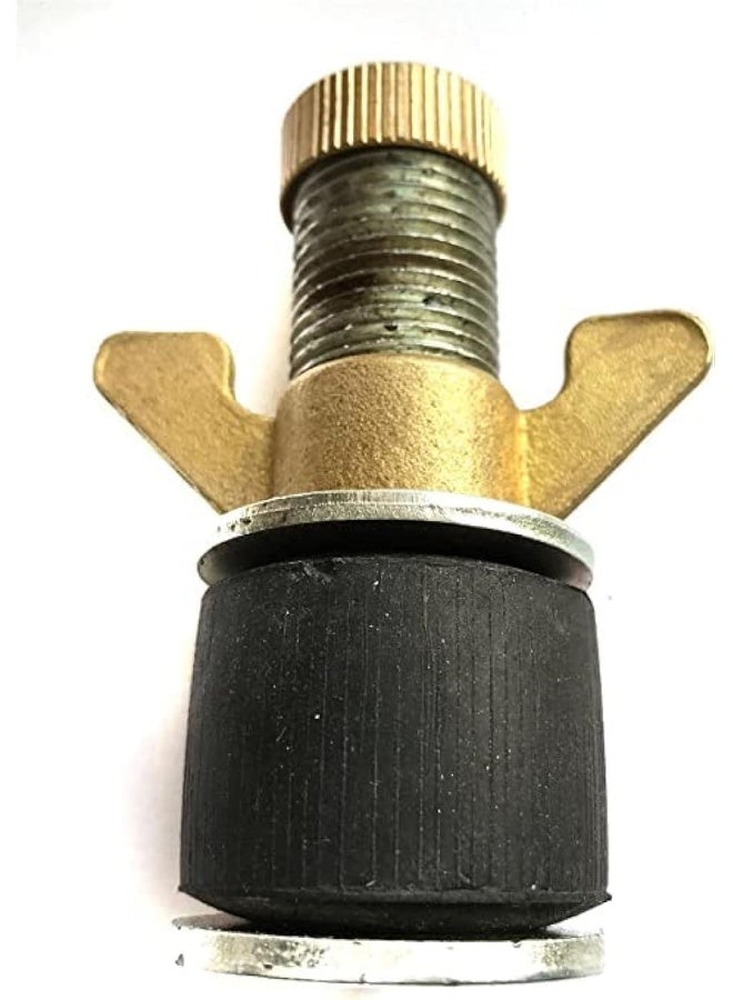 Biella Brass Cap Universal Drain Testing Plug For Air And Water Testing Of Drains And Sewers 40Mm 1 1/2 Inch - Image 1