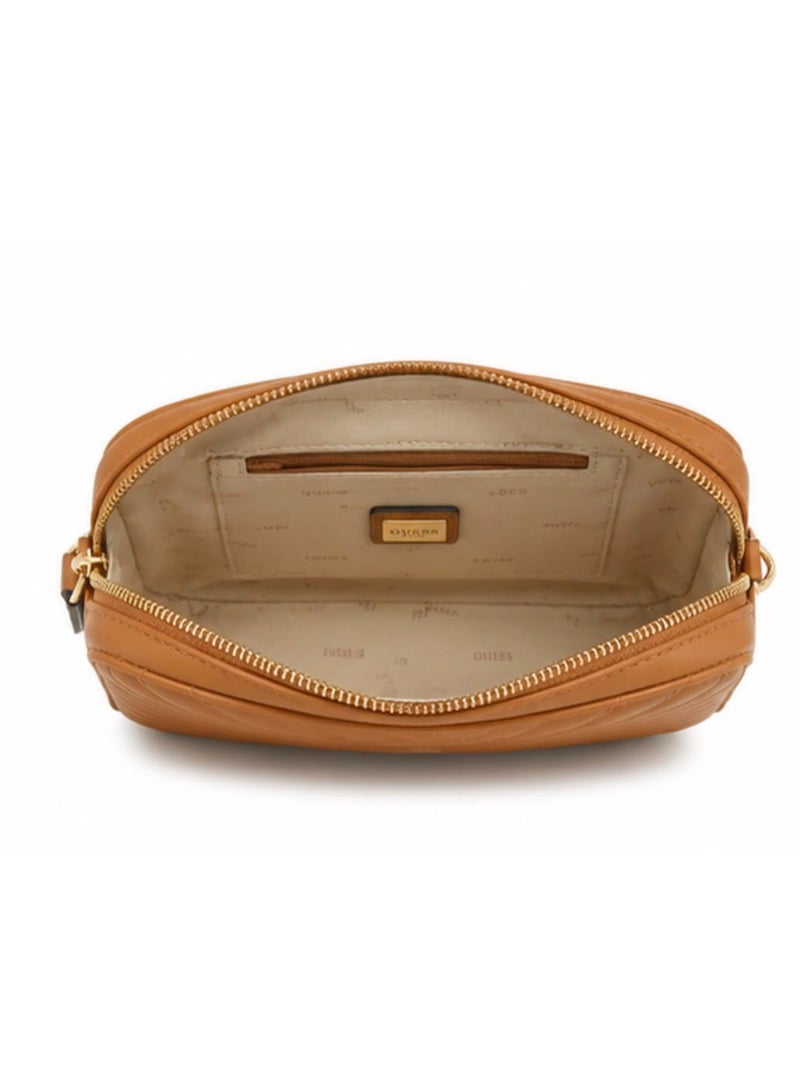 GUESS Women's Noelle Chevron Quilted Crossbody Bag - Image 2