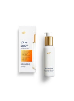Dove Targeted Serum Multipurpose for Stretch Marks, Dark Spots, Uneven Skin Tone and Elasticity,with Tone Balance Complex, Niacinamide, Collagen Peptides and Natural Moisturizing Factors, 3.2 oz