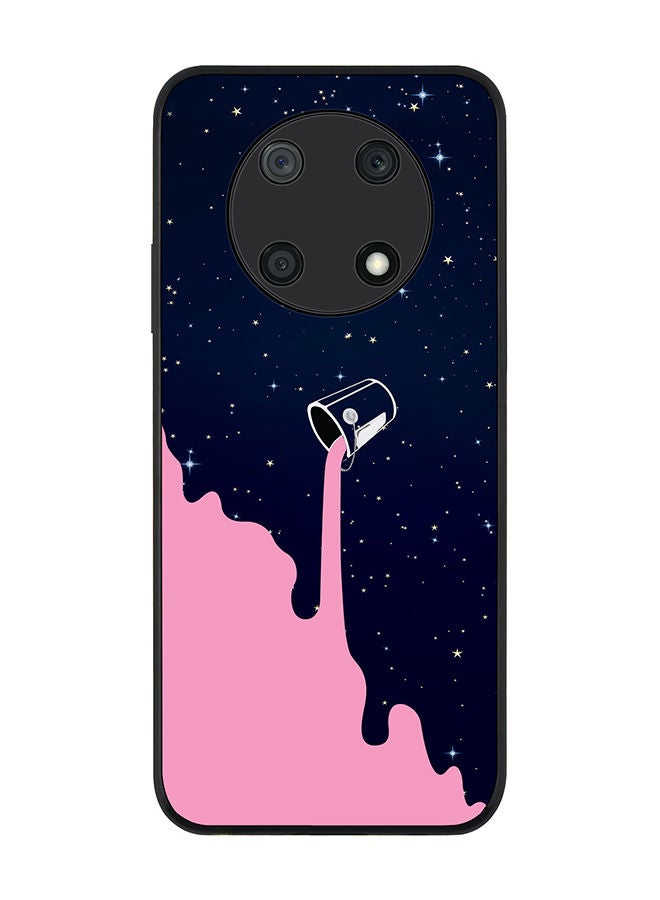 Stylizedd Rugged Black edge case for Huawei nova Y90 Slim fit Soft Case Flexible Rubber Edges Anti Drop TPU Gel Thin Cover - Berry Milky Way - Image 1