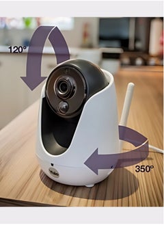 Yale Yale Smart Living Wipc-303W Home View Pan/Tilt And Zoom Ip Camera - White  - Image 4