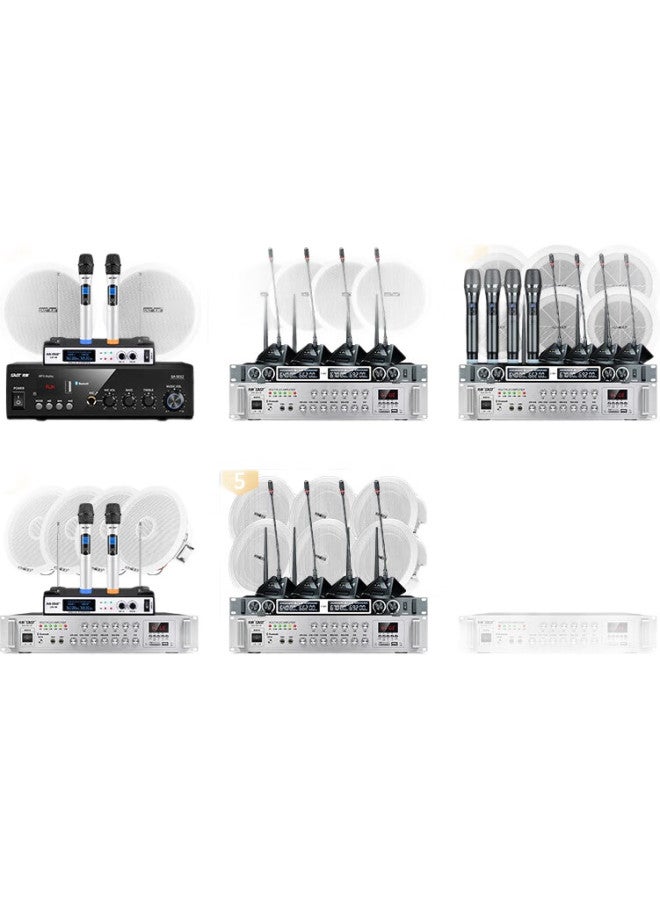 SAST S1-6 Constant Voltage Ceiling Speaker, Recessed Ceiling Audio System, Background Music For Suspended Ceilings, Embedded Public Address System For Shopping Malls And Stores, 6 Inches - Image 2