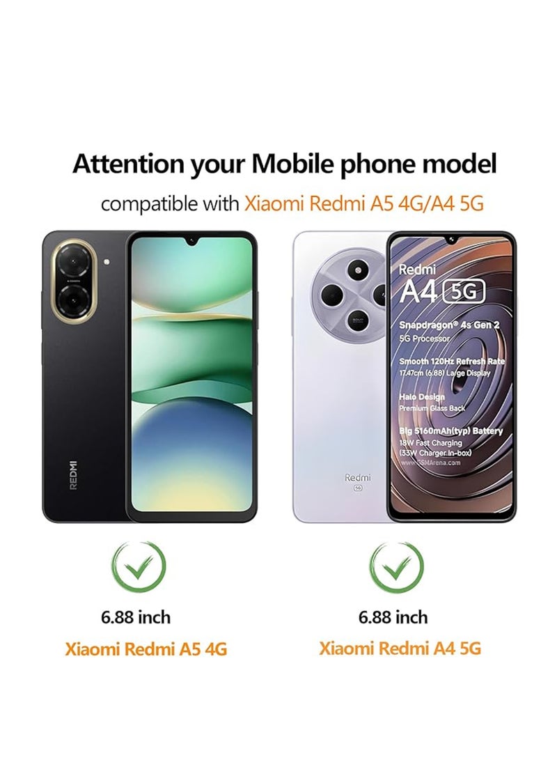 واقي شاشة زجاجي مقوى لهاتف شاومي ريدمي A5 شفاف - Image 5