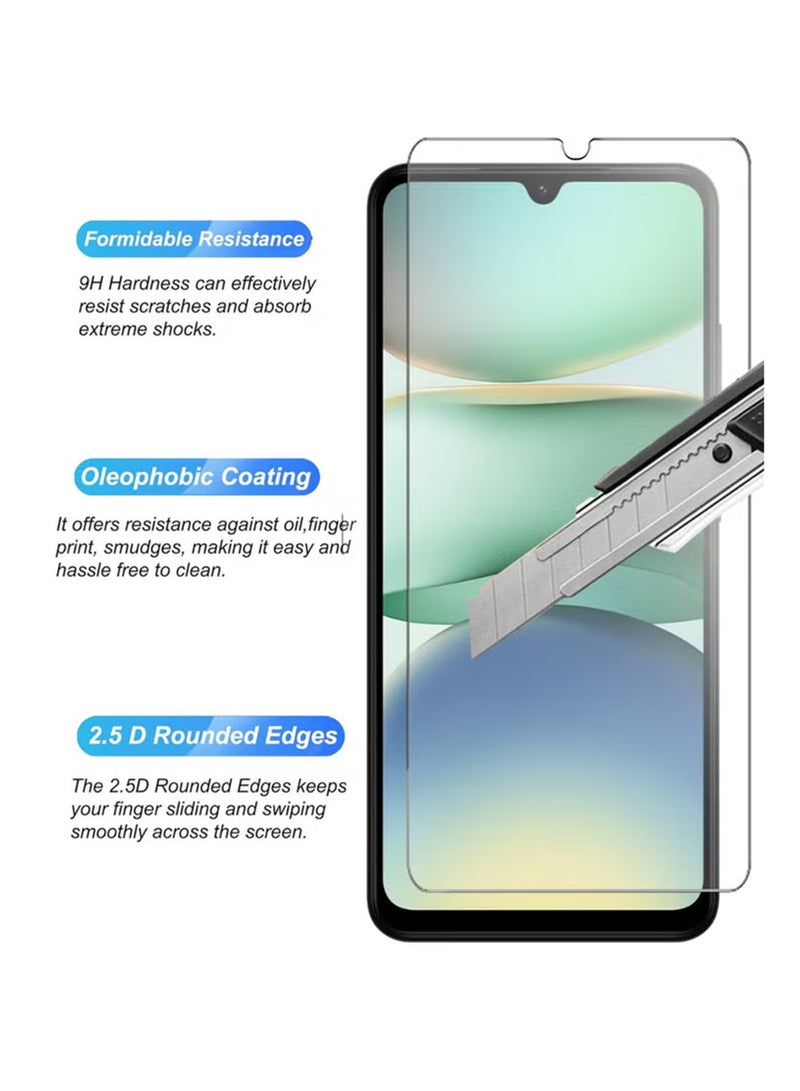 واقي شاشة زجاجي مقوى لهاتف شاومي ريدمي A5 شفاف - Image 3