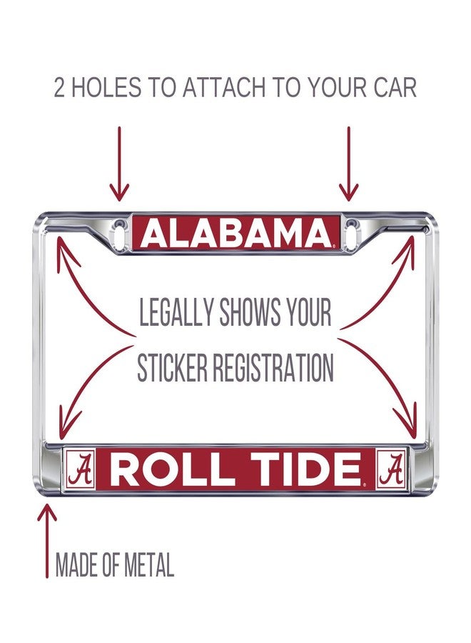 Decorvo Alabama License Plate Frame - Alabama Car Truck Accessory - Image 4