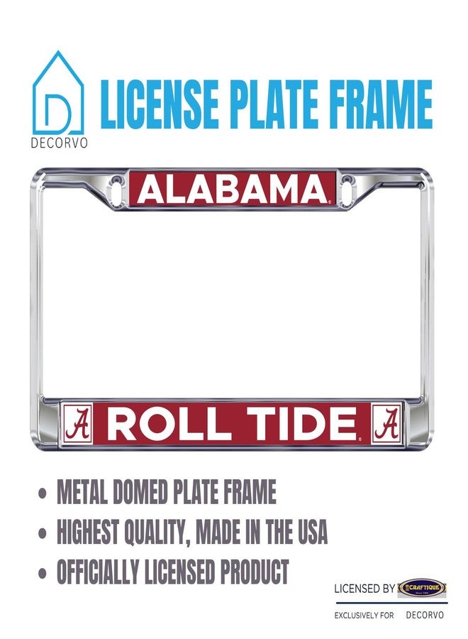 Decorvo Alabama License Plate Frame - Alabama Car Truck Accessory - Image 5