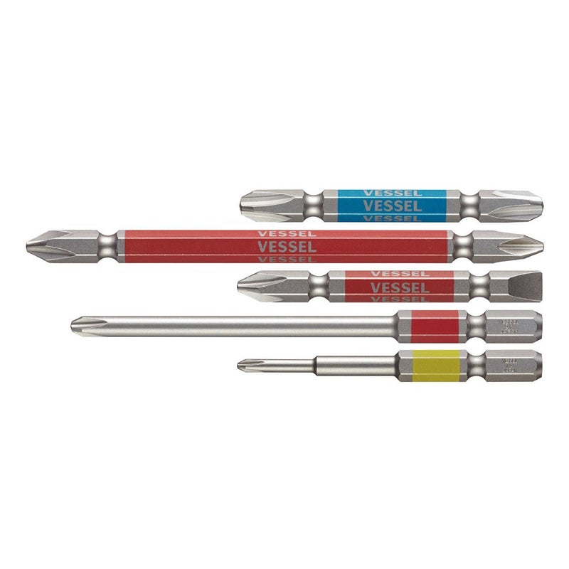 VESSEL GOSAI Bit NoGS5P01 Assorted 5PC Set Japan Import