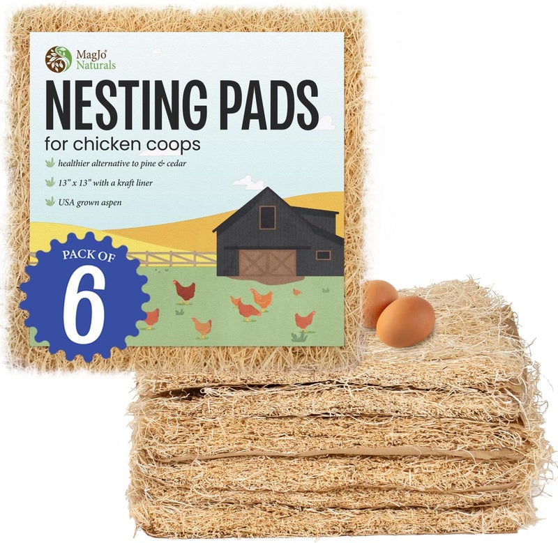 MagJo Pet Excelsior Aspen Shaving Nesting Liners (6 Pack) - Image 1