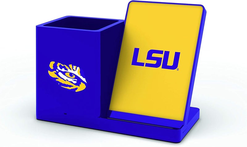 SOAR NCAA Unisex Cell Phone Wireless Charging Stand and Desktop Organizer - Image 1