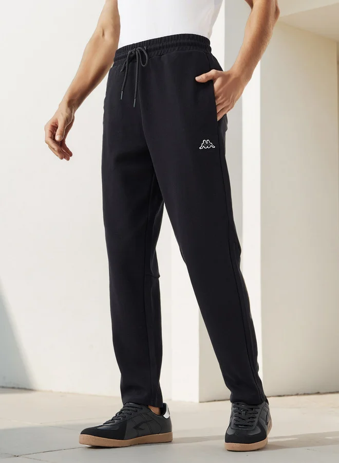 كابا بنطلون رياضي كابا بطبعة شعار مع جيوب