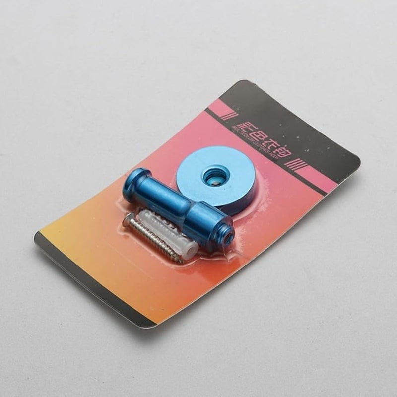 Light Blue Aluminum Bathroom Wall Hook Rustproof Space Saving Hanger - Image 3