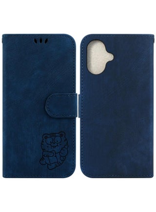 جراب جلدي منقوش عليه نمر صغير لهاتف iPhone 16 (أزرق داكن) - pzsku/ZF0A4DD37DA6CEA143A8EZ/45/_/1739871050/f928934f-5bef-49d4-bad4-b9d2f0be6ddb