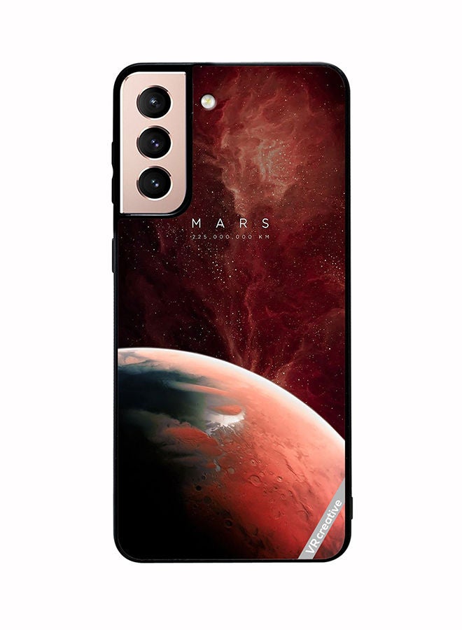 VR CREATIVE Protective Case Cover For Samsung Galaxy S21 Plus 5G Mars Design Multicolour - Image 1