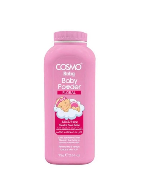 Baby Powder with Floral Scent 75g