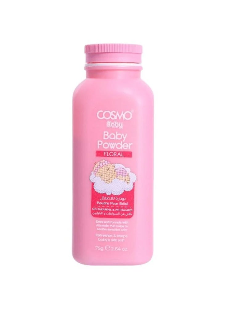 Baby Powder with Floral Scent 75g