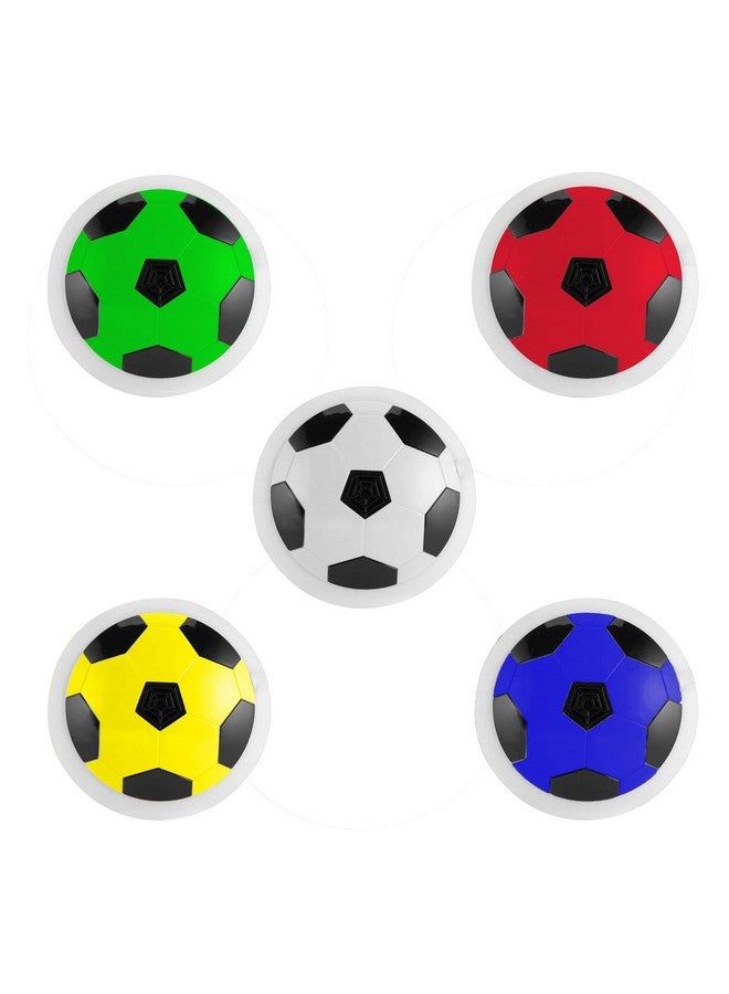 VGRASSP Hover Soccer Ball, Soft Eva Material Foam Bumper Air Indoor Football Made in India for Kids, Toy with Multi Colour LED Lights, Best Gifts for Toddlers, Boys and Girls (Color as per Stock) - Image 4