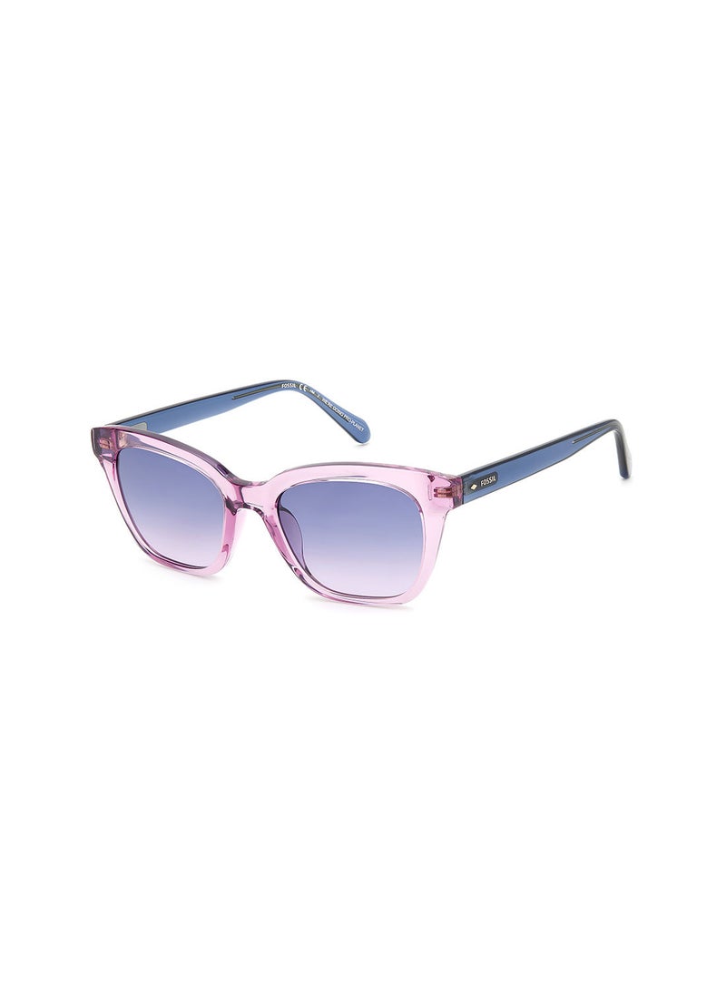 Women's UV Protection Square Sunglasses - Fos 2126/G/S Lilac 51 - Lens Size: 51 Mm - pzsku/ZF0A51C7D5AE841D8DED7Z/45/_/1692190543/a114f83c-49d0-4c61-8865-3f7c190b27b3