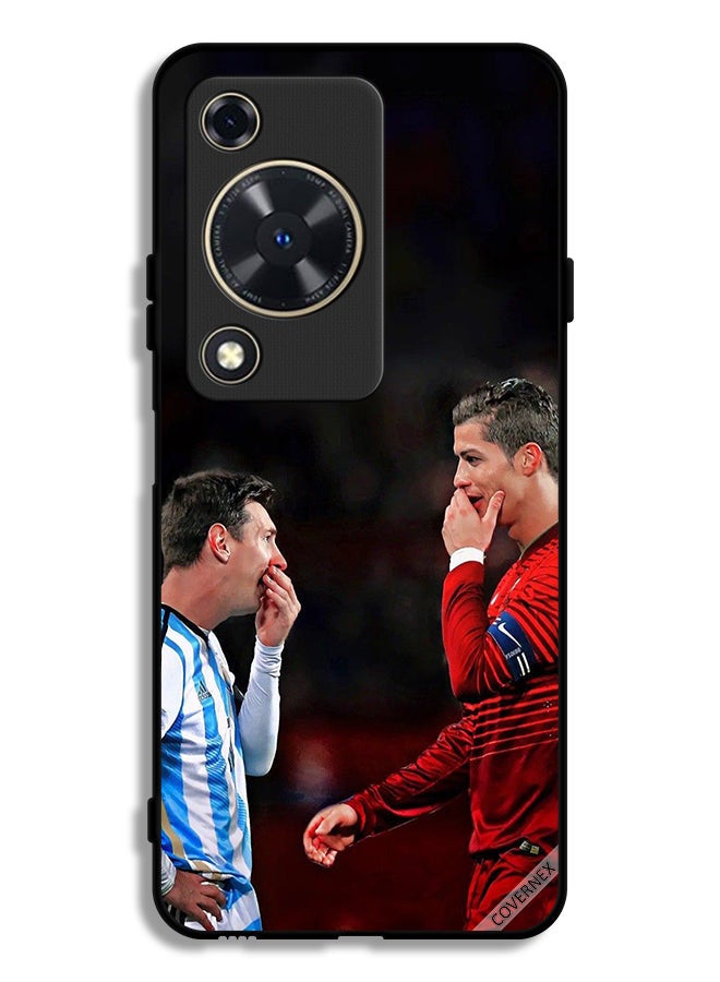 Covernex Huawei Nova Y63 Protective Case Cover Ronaldo & Messi In One Frame