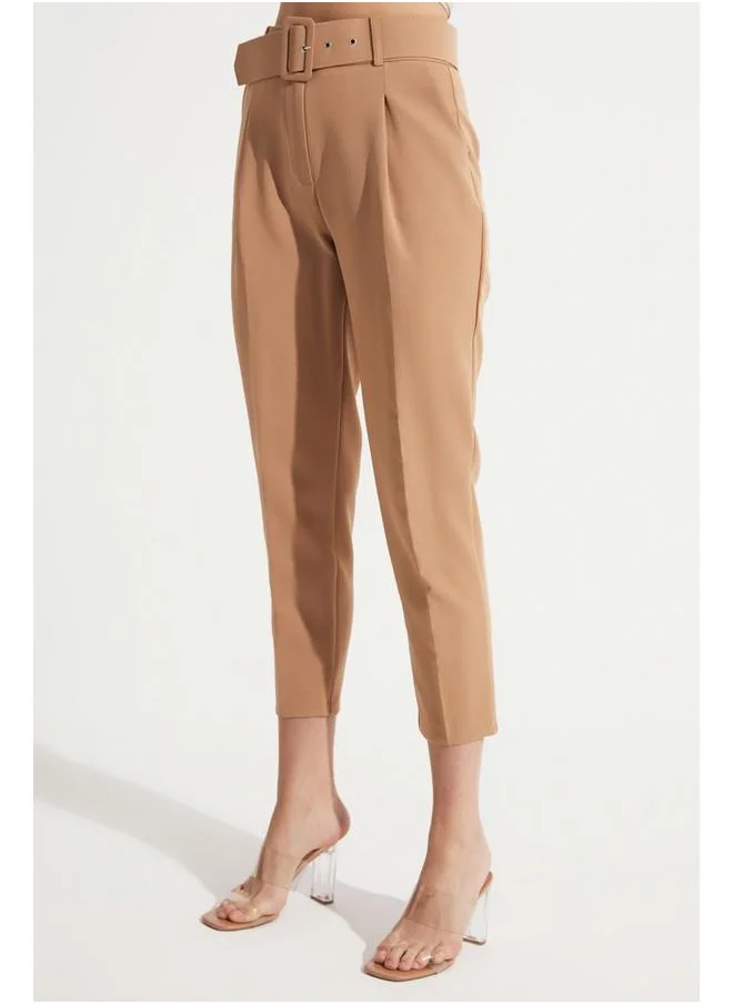 JUNE June Button Detailed Blazer Jacket Beige