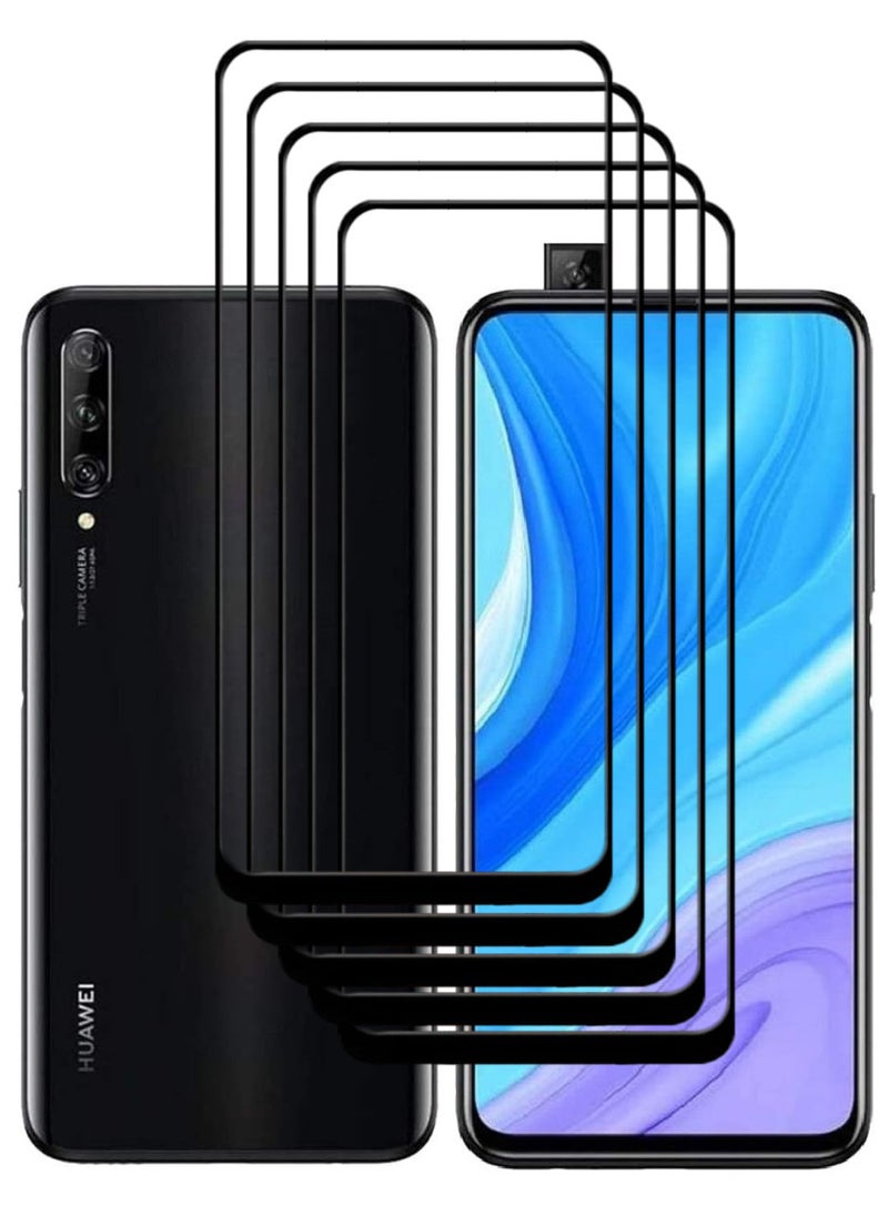 ACLIX 5 Pieces Antistatic ESD Dustproof Premium Quality High Definition Tempered Glass Screen Protector Designed For Huawei Y9s - Image 1