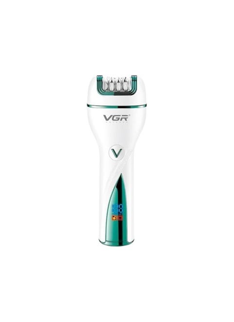 ماكينة إزالة الشعر الكهربائية V-728 – 3 في 1، لإزالة شعر الجسم، الساقين، الشفاه، الذقن، ومنطقة البيكيني، قابلة لإعادة الشحن
