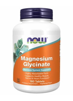 Magnesium Glycinate Tablets, 180 Tablets