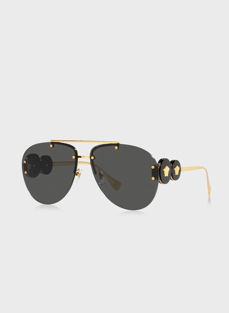 VERSACE 0Ve2250 Oversized Sunglasses