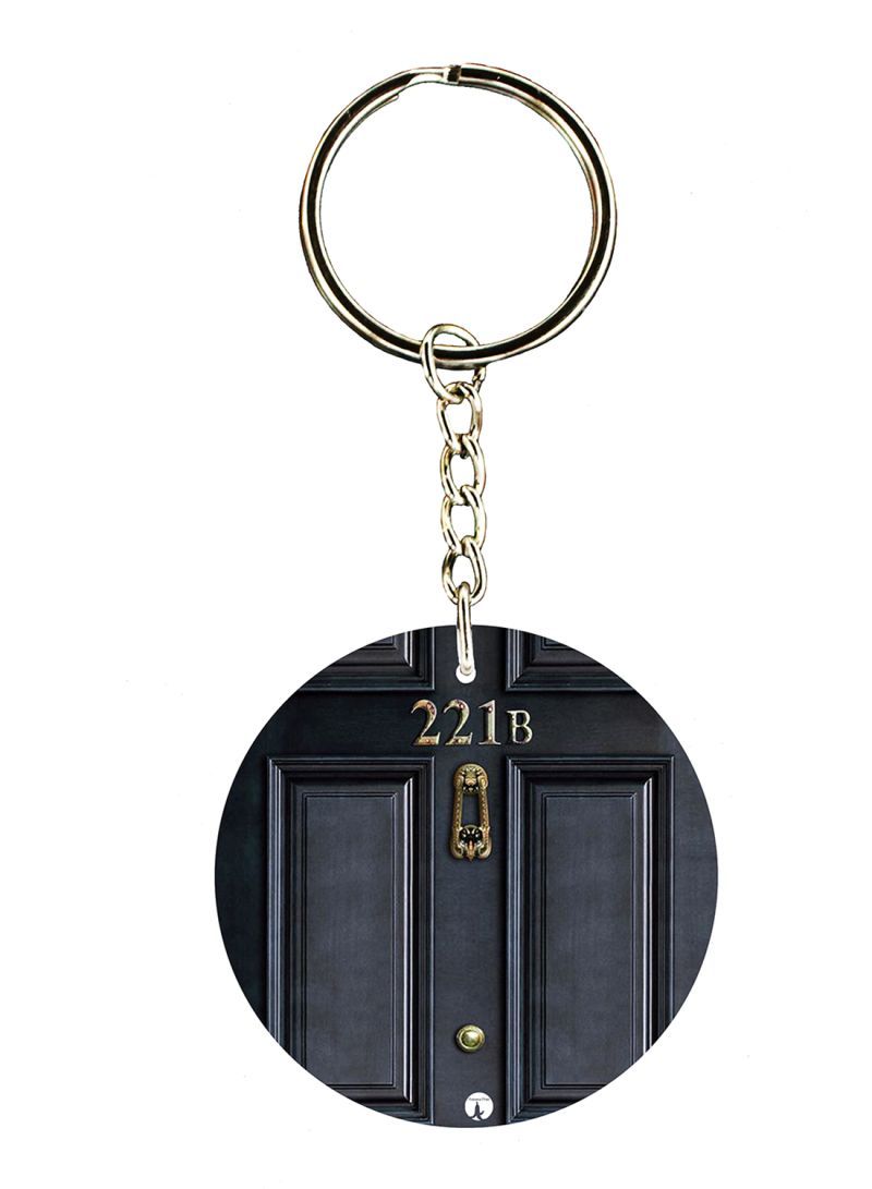 RKN The TV Show Sherlock Double Side Printed Keychain