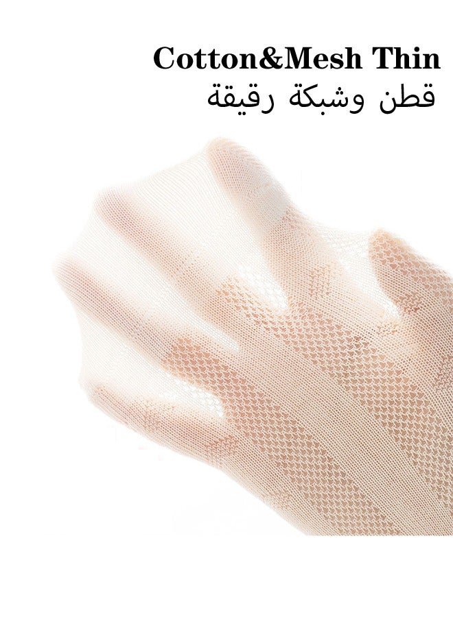 ٥ أزواج من جوارب الأطفال، جوارب شبكية رقيقة قطنية للأولاد، جوارب البنات، جوارب قطنية مخططة مضادة للانزلاق، ٥ أزواج من جوارب كاحل ناعمة مضادة للانزلاق جوارب قطنية للأطفال الصغار مضادة للانزلاق مع مقابض للأولاد والبنات، للأطفال الرضع من عمر 1 إلى 10 سنوات