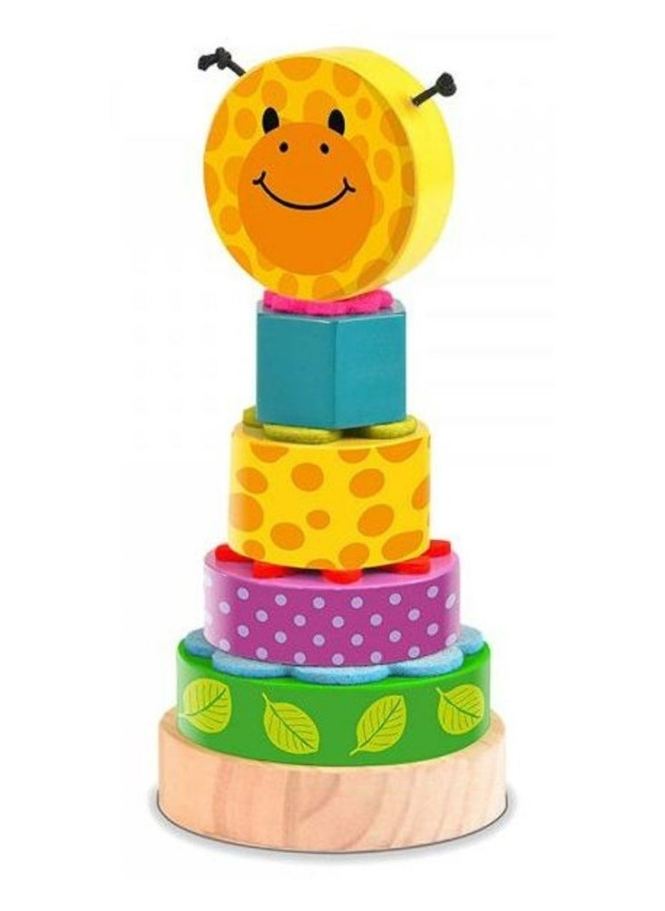 Fiesta Crafts - Fiesta Crafts Giraffe Stacking Rings - Image 1
