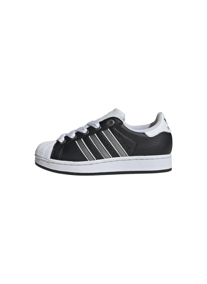 adidas Originals adidas SUPERSTAR II J Black Originals Kids Shoes