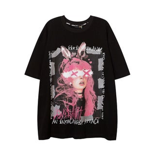 Anime-Inspired Graphic Tee Unisex Retro Streetwear Black - pzsku/ZF0A5AD3C0FDD54020393Z/45/1746206409/74f5711b-6e09-429e-8072-95090287490d