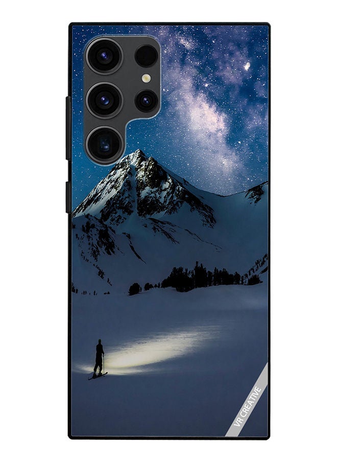 VR CREATIVE Protective Case Cover For Samsung Galaxy S23 Ultra 5G Pas Sans Logo Design Multicolour - Image 1