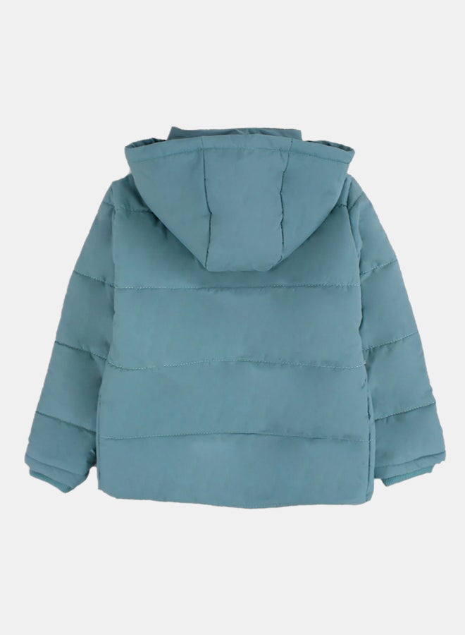 playmore Kids Unisex Puffer Jacket – Mint - Image 2