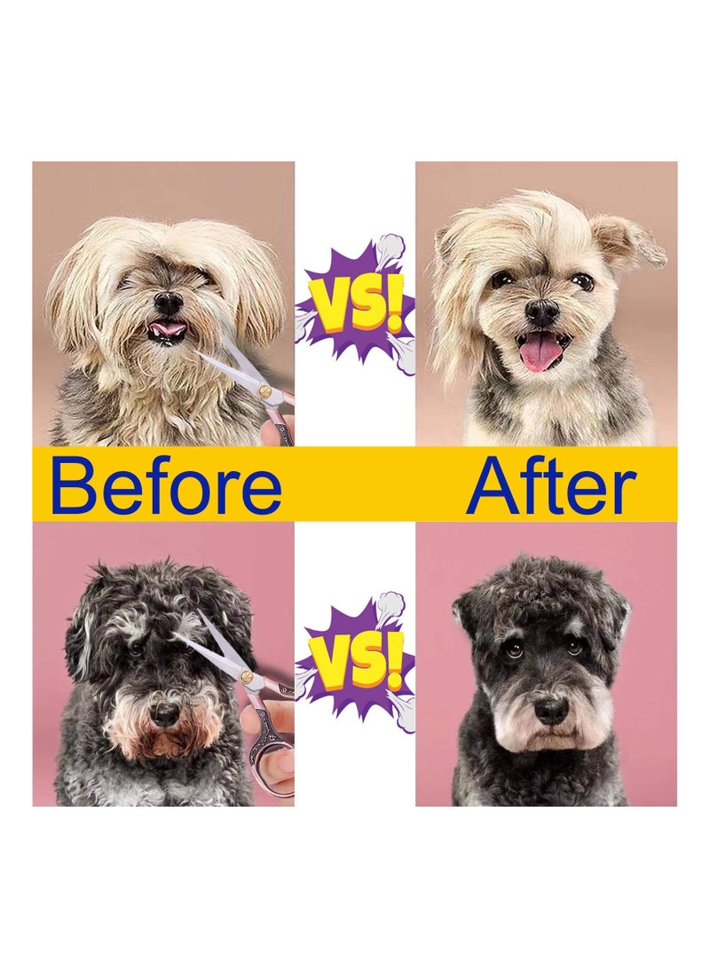 KASTWAVE 2 Pcs Small Vintage Precision Scissors, Multi-Purpose Beauty Grooming Kit for Hair trimming, Facial, Beard, Eyebrow, Eyelash, Sewing Scissors for Embroidery, Craft, Art Work & Everyday Use - Image 5