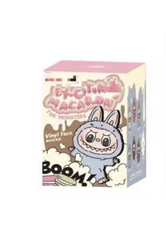 Labubu Heartbeat Macaron Blind Box Party Series Plush Charm Toy 1 random
