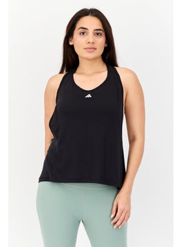 Adidas Women Sportswear Fit Sleeveless Training Tank top, Black  - Image 1