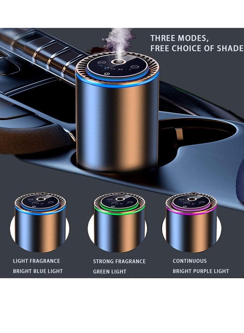 TIGER Car Air Fresheners, Portable AI Car Diffuser with Star Projector Light, 20000mAh Long Standby Aromatherapy, Luxury Car Accessories, Ideal Gift Choice - Black - Image 4