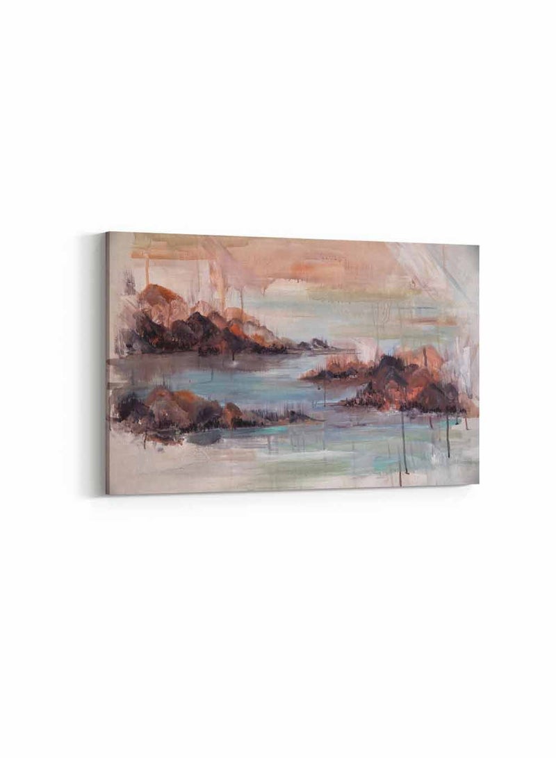 لوحة كانفاس على إطار خشبي، تصميم فني ، للمنزل، غرفة المعيشة، المكتب، الديكور - Image 4