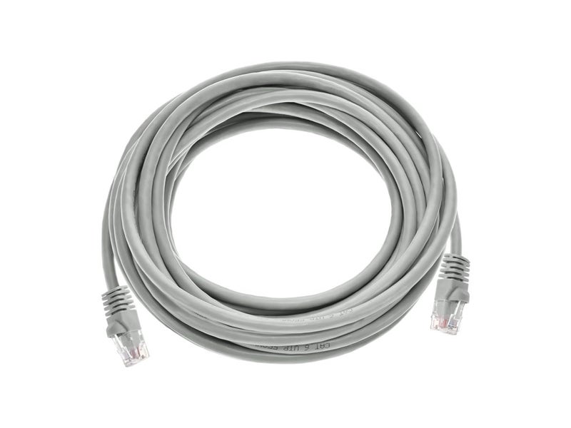 Monoprice 25FT 24AWG Cat6 550MHz UTP Ethernet Bare Copper Network Cable - Gray - Image 4