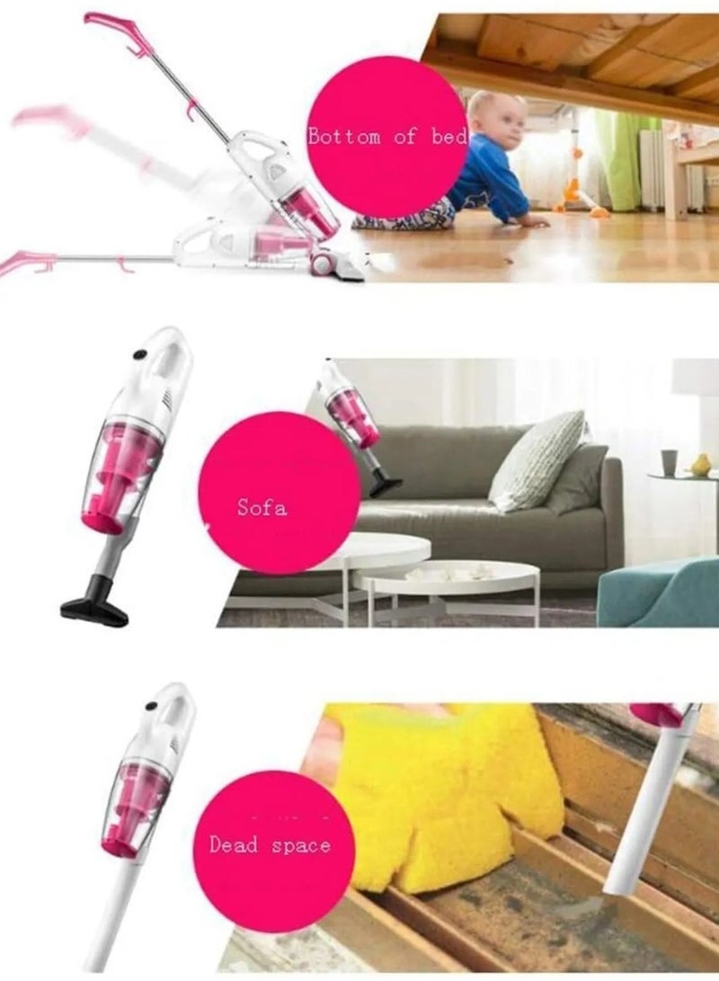 Denx Portable Handheld Vacuum Cleaner, Multi-function Household Silent Strong Suction with HEPA Filter 1 L 500 W - Image 3