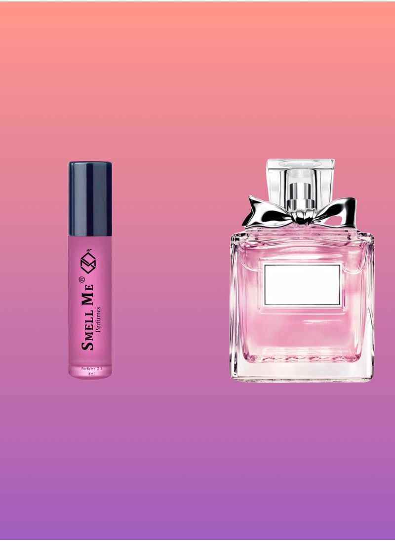 Smell Me - Smell Me Perfume Oil 110 French Perfume Fragrance High Quality Long Lasting 8ml Type Of CD Cherie Blooming Bouquet - Image 1