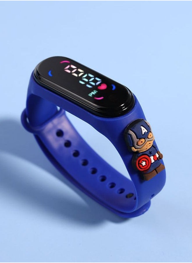 DTBG - Kids' Water Resistant Silicone Digital Watch 4PCS - Image 1