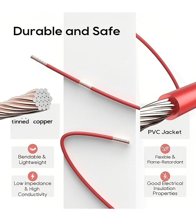18 AWG 3 Pin RGB LED Strip Extension Wire 6 2 Meter 20 Feet Thin Tinned Copper Flexible Cable 3 Core Suitable for WS2812B WS2811 Automotive Modification - Image 4