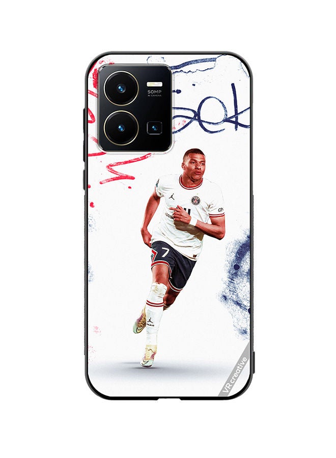 Protective Case Cover For Vivo Y35 Mbappe Design Multicolour