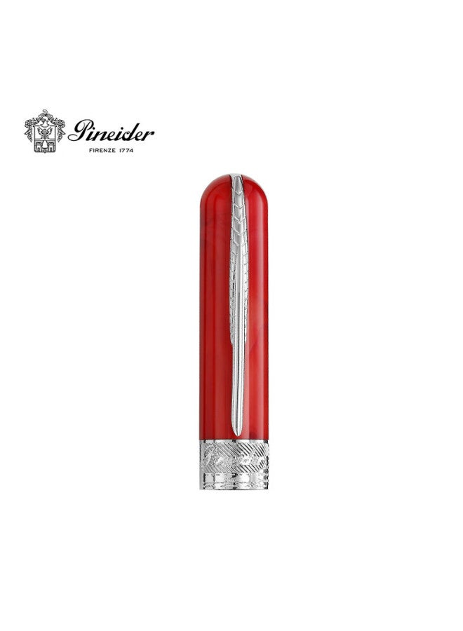 Pineider Avatar Series Red Fountain Pen For Men And Women, High-end Ink Pen, Gift Idea Ss Afxppi2101420 Present - Image 4
