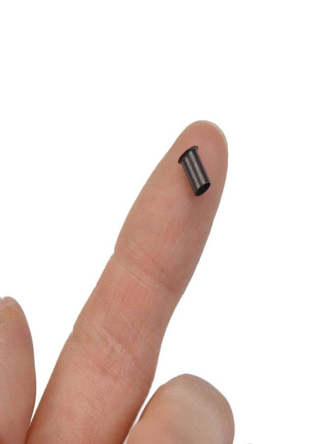 YTBYT 500 Pcs 3.4 mm Micro Rings Links Beads Non-Silicone Copper Tubes Microlink Beads for Hair Extensions (Dark Brown) - Image 5