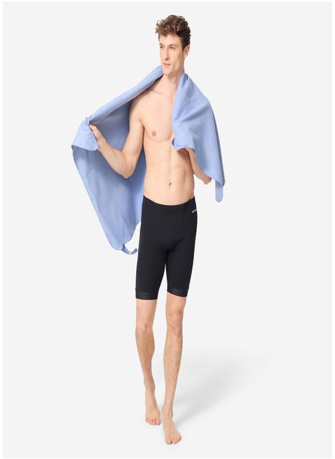 NABAIJI by DECATHLON, Microfibre Towel L Denim Blue